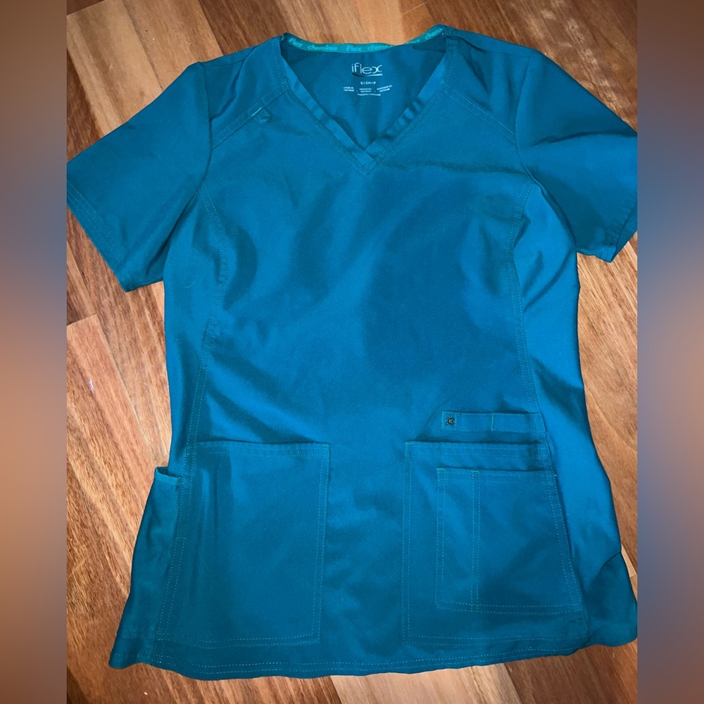 Green Scrub Top
